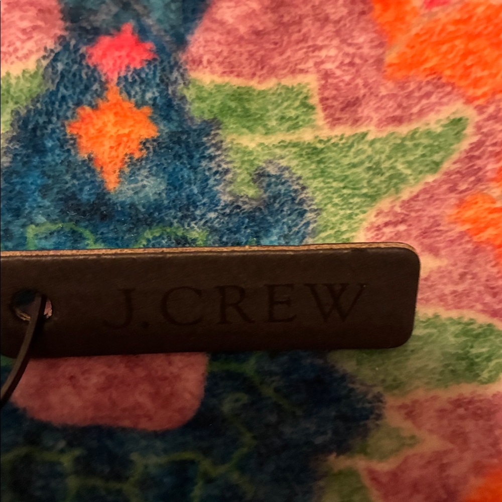 New! JCrew Chunky Rhinestone and Tortoiseshell Chain Bracelet - Picture 3 of 3